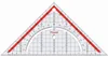Maped M028700, 45° trojuholník, 2,6 cm, 2,6 cm, 2,6 cm, 10 Náhľad obrázku produktu 4