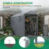Fietsenberging 187 x 100 x 160 cm, fietsschuur, tuinhuis, Productafbeelding-voorbeeld 6