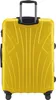 A yellow suitcase on a white background. Anteprima dell’immagine prodotto