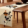 Boho Tischläufer mit Pflanzenmuster für Sommerdeko Produktbild-Vorschau 3