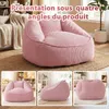 Pouf géant adulte, rembourrage en mousse, canapé de sol Voir les images du produit 4