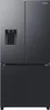 A front view of a Samsung French-door refrigerator with a water dispenser. Produktbild-Vorschau