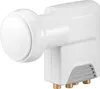Goobay 67271 LNB Universal Quattro, blanc-gris - LNB SAT Voir les images du produit 1