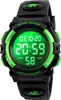 Alienwork Seven-color LED Digital Kinderuhr Jungen Mädchen Produktbild-Vorschau 1