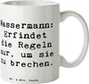 Mr. & Mrs. Panda Kaffeetasse Spruch Wassermann Freigeist - Produktbild-Vorschau 1