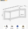 MetaloPro Barax Space Extreme Tischgestell – Quadratisches Produktbild-Vorschau 3