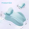 （Bleu）Coussin cervical en mousse à mémoire de forme pour Voir les images du produit 9