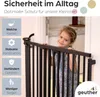 GEUTHER® Schutzgitter für Türen Oris Schwarz | Türgitter Produktbild-Vorschau 4