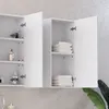 Skříňka do koupelny Vicco Fredd Bílá vysoký lesk 36.4 x 77 Náhled obrázku produktu 5