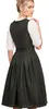 MarJo Dirndl Eschau, traditionell, 65 cm Länge, Moosgrün, Produktbild-Vorschau 4