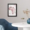MuchoWow® MuchoWow® Gerahmtes Poster Karte - Afrika - Produktbild-Vorschau 5