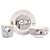 The Peanuts Frühstücksset Snoopy - Did someone say food! Produktbild-Vorschau 1