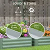 Outsunny Hochbeet Set, 2-TLG. Gartenbeet aus Stahl, Produktbild-Vorschau 6