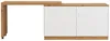 MODFU písací stôl na kolieskach, 120x50 cm, rohový písací Náhľad obrázku produktu 8
