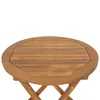 DEGAMO Gartentisch Holztisch Bistrotisch Tisch 75cm rund Produktbild-Vorschau 3