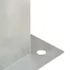 vidaXL Pfostenanker 4 Stk. Verzinktes Metall 71 mm Produktbild-Vorschau 5