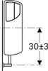 GE AP140 AP-Spülkasten 2-Mengen-Sp halbh. WA hinten Mitte, Produktbild-Vorschau 5