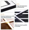 ZMH Plafonnier LED 20W Lampe de salon Blanc chaud Lampe de Voir les images du produit 5