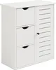 Relaxdays Badezimmerschrank, HxBxT: 80 x 60 x 30 cm, 3 Produktbild-Vorschau 1