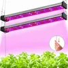 2x LED Pflanzenlampe Vollspektrum Anschließbare Produktbild-Vorschau 1