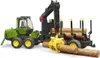Bruder 02133 - rýpadlo John Deere 1210E s drapákom na Náhľad obrázku produktu 5