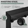 ShowerNIZR® Doucheplank Obsidian Black - Doucheplank zonder Productafbeelding-voorbeeld 3