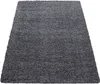 A gray shaggy rug is shown from a slightly elevated angle against a white background. Anteprima dell’immagine prodotto