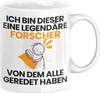 Forscher Geschenk Tasse Lustige Geschenkidee Geburtstag für Produktbild-Vorschau 1