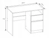 Kompakter Schreibtisch 100x50 cm | Moderner Computertisch & Produktbild-Vorschau 7