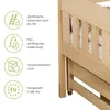 Hochbett 90x200 Etagenbett Kinderbett Jugendbett Stockbett Produktbild-Vorschau 6
