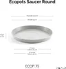 Ecopots Untersetzer rund 60 für Blumentopf - L 50,5 cm x B Produktbild-Vorschau 2