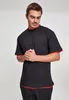 Urban Classics - CONTRAST Tall Tee schwarz / rot - XL Voir les images du produit 16