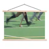 MuchoWow® Textilposter Ein Action-Foto von dribbelnden Produktbild-Vorschau 1