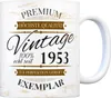 Vintage Tasse 100% echt seit 1953 Kaffeebecher Produktbild-Vorschau 1