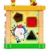Cubo educativo per l'ordinamento di oggetti in legno + Anteprima dell’immagine prodotto 5