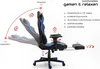 Gaming Stuhl mit Fußstütze und ergonomsichen 4D-Armlehnen Produktbild-Vorschau 5