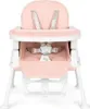 ECOTOYS Seggiolone pieghevole per bambini 3 in 1 rosa Anteprima dell’immagine prodotto 12