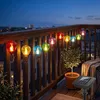 Guirlande lumineuse solaire : 10 montgolfières colorées Voir les images du produit 7