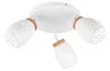 Plafonnier BIDAR blanc 3xE14x10W en métal, dimensions : Voir les images du produit 1