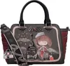 A handbag with a Paris-themed illustration. Produktbild-Vorschau