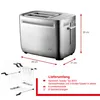 Solis Zwei-Schlitz Toaster & Sandwichmaker, 7 Stufen, Produktbild-Vorschau 6