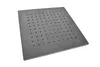A square metal grate with evenly spaced holes, presented on a white background. Produktbild-Vorschau