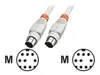 Lindy 8 Pin Mini DIN Cable 2 m, Grau, 2 m, Produktbild-Vorschau 2