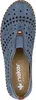 Rieker Damen Slipper Leder Mokassin Cutouts Lochmuster Produktbild-Vorschau 6