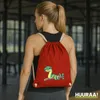 Huuraa Turnbeutel Schlange Comic 12 Liter Classic Red Produktbild-Vorschau 2