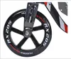 Hudora 14724 Big Wheel Scooter RX 205, schw. / rot Anteprima dell’immagine prodotto 8