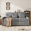 Merax 3-Sitzer Schlafsofa ausziehbar, 3-in-1 Sofabett aus Produktbild-Vorschau 3