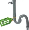 KIRCHHOFF ECO SAVE Flex Siphon Küchenspüle, Abfluss für Produktbild-Vorschau 1