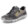 Krisbut Schnürhalbschuhe bequem in grau, Gr. 42 Produktbild-Vorschau 6