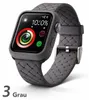 Apple Watch Silikon Armband + Case Bumper Hülle - Für Apple Produktbild-Vorschau 1